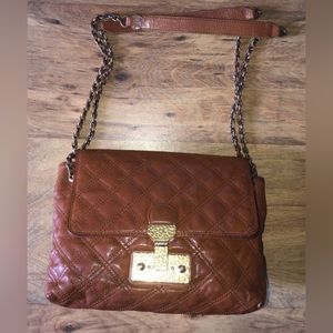 Marc Jacobs Bags | Marc Jacobs Sullivan Quilted Tan Leather Crossbody